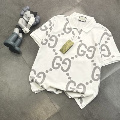 High Quality Gucci Short-Sleeved T-Shirts Black Cotton Classic Style