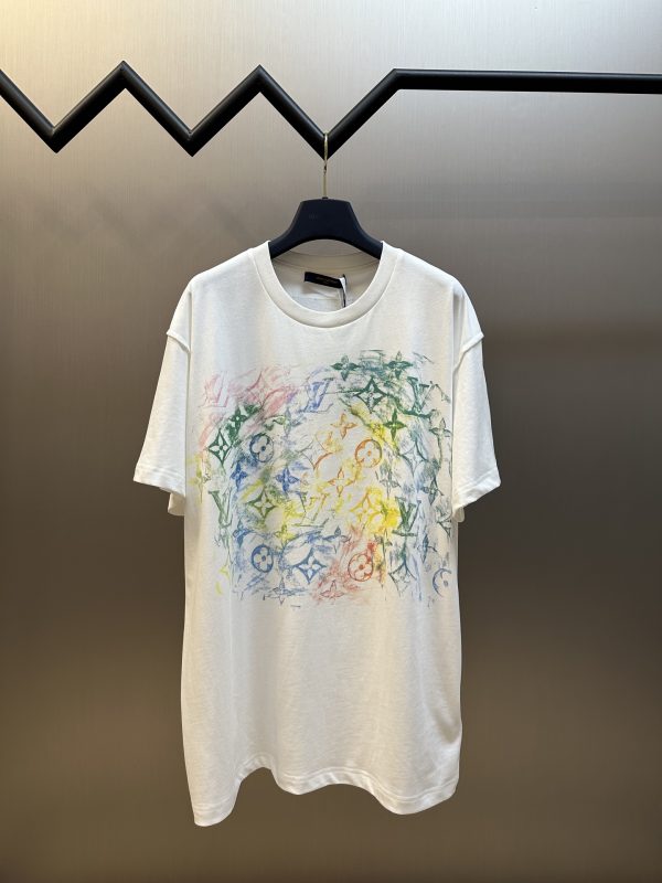Luxury Louis Vuitton Short Sleeves Cotton Classic Luxury
