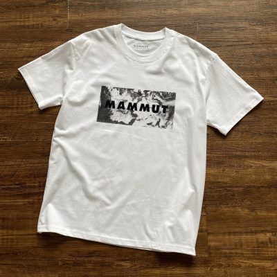 Luxury Mammut Short-Sleeved Shirt Navy Cotton Breathable Collection
