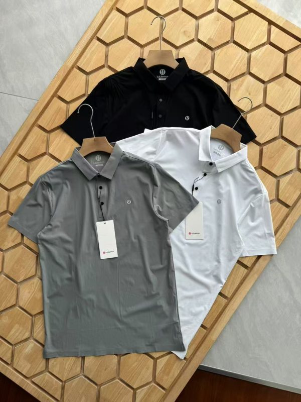 Premium Lululemon Short Sleeves Black Casual Style