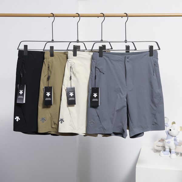 Premium Descente Shorts Black Breathable Collection