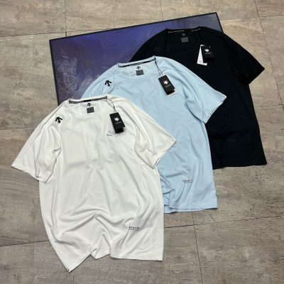 Premium Descente Short Sleeves Black Breathable Collection