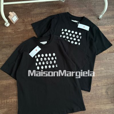 Premium Margiela Short Sleeves Black Cotton Style