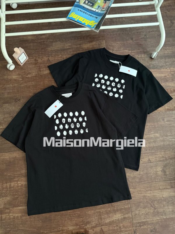 Premium Margiela Short Sleeves Black Cotton Style
