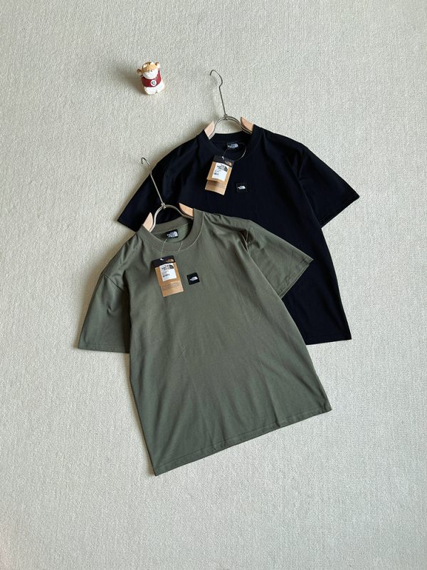 Premium Quality The North Face Short Sleeves Black Cotton Urban Collection