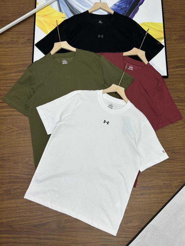 Best Selling Under Armour Short Sleeves White Cotton Classic Collection