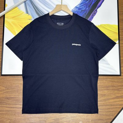 Best Selling Patagonia Short Sleeves Black Cotton Print Collection