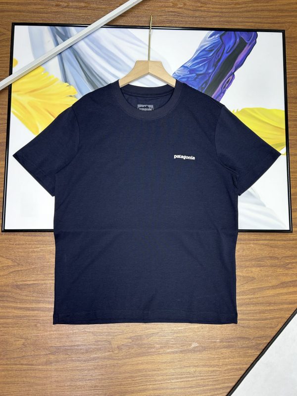 Best Selling Patagonia Short Sleeves Black Cotton Print Collection