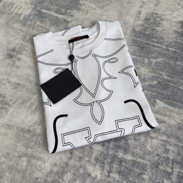 Premium Quality Louis Vuitton Short Sleeves Print Luxury