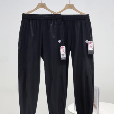 Best Selling Descente Pants Black Breathable Luxury