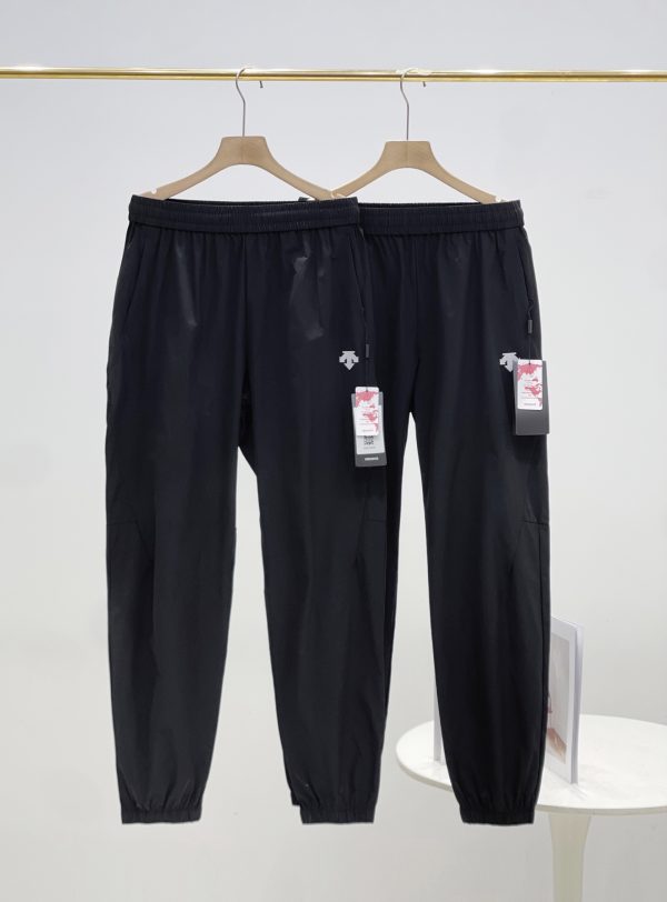 Best Selling Descente Pants Black Breathable Luxury
