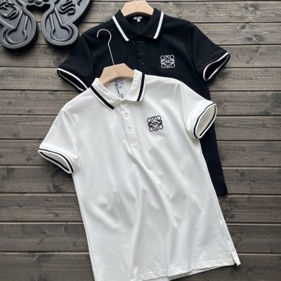 Luxury Loewe Polo Shirt White Collection