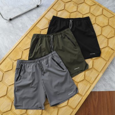 Premium Quality Patagonia Shorts Black Polyester Casual Collection