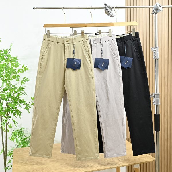 Premium Quality Prada Casual Pants Red Leather Casual Collection
