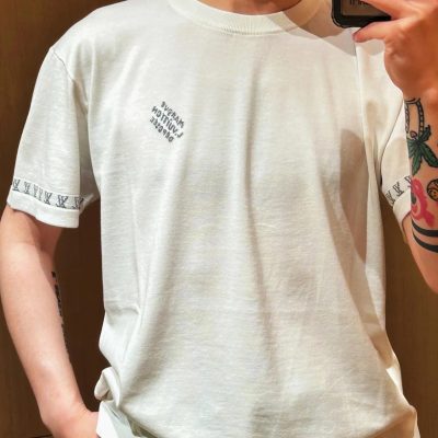 Luxury Louis Vuitton Short Sleeves Black Knit Jacquard Style