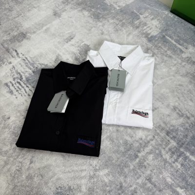 Best Selling Balenciaga Long-Sleeved Shirt Black Classic Collection
