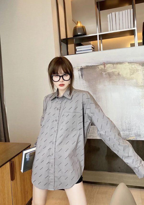 Premium Balenciaga Long Sleeves Black Casual Luxury