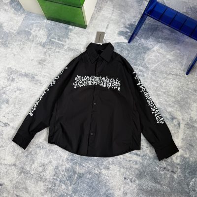 Best Selling Balenciaga Long Sleeves Yellow Print Style