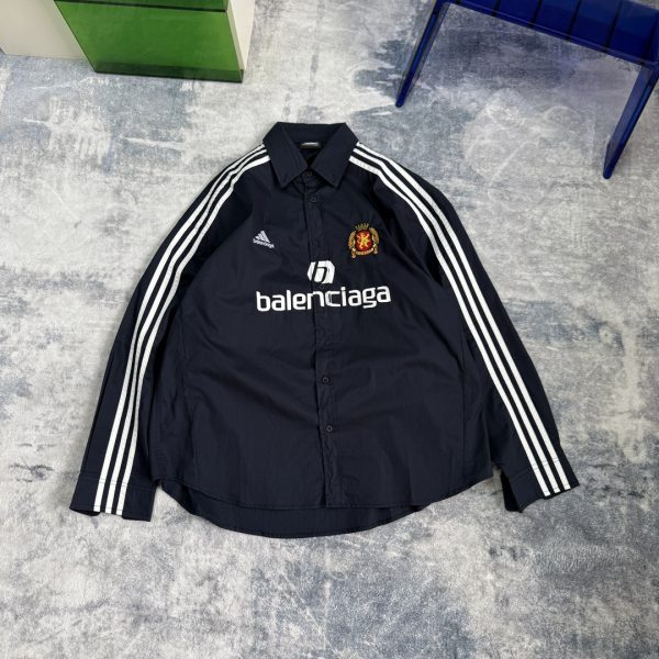 Luxury Balenciaga Long Sleeves Navy Casual Luxury