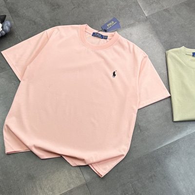 Luxury Ralph Lauren Short Sleeves Black Classic Style