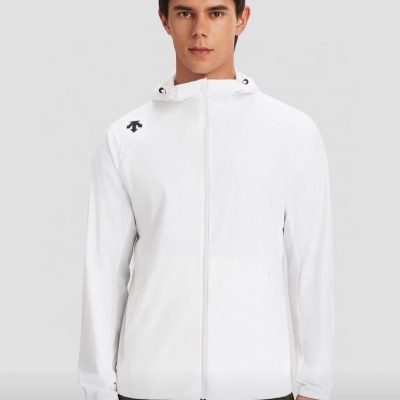 Premium Quality Descente Jackets Blue Knit Breathable Style