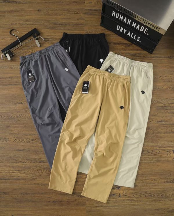 Premium Quality Descente Trousers Black Casual Luxury