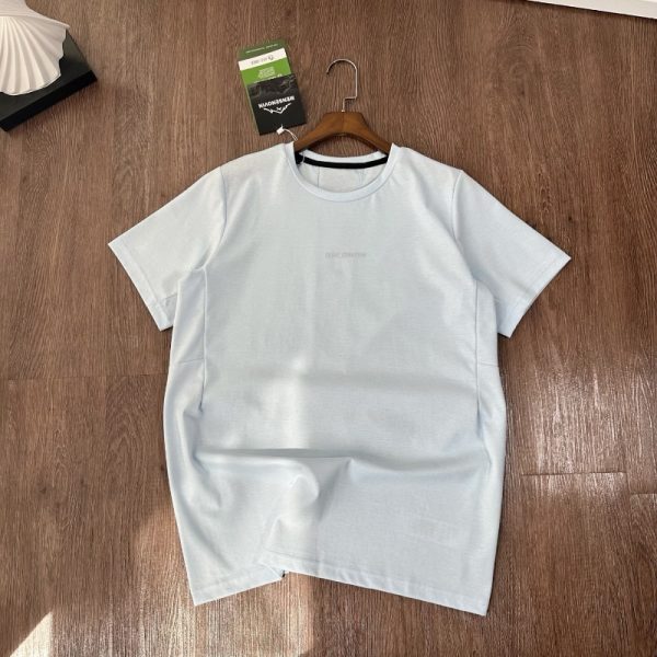 Luxury Salomon Short Sleeves Black Cotton Breathable Style