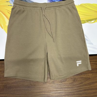 Best Selling Fila Shorts Black Nylon Logo Collection