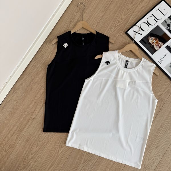 Luxury Descente Sleeveless Black Breathable Collection