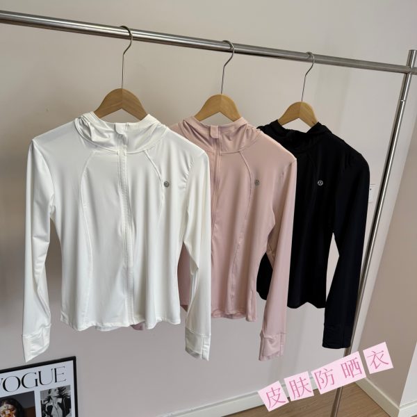 Premium Lululemon Long Sleeves Black Minimalist Style