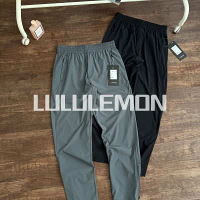 Premium Lululemon Sweatpants Black Breathable Style