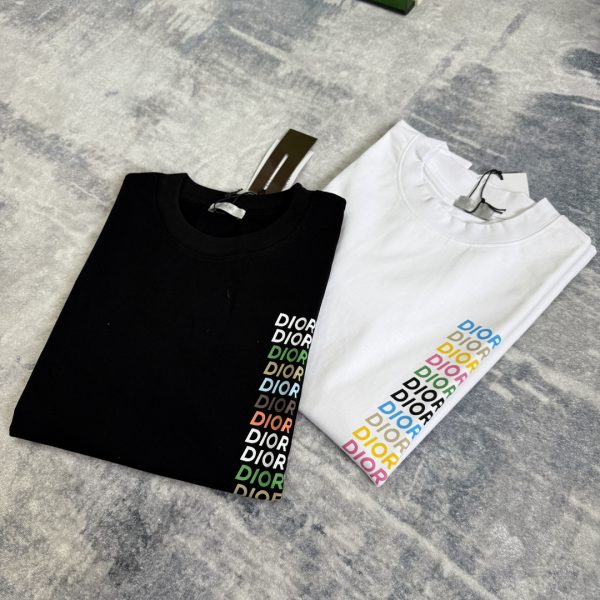 Best Selling Dior T-Shirts Black Logo Collection