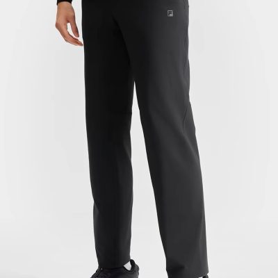 Luxury Fila Pants Black Breathable Luxury
