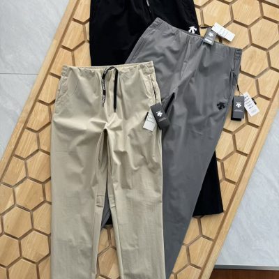 Luxury Descente Trousers Black Casual Collection