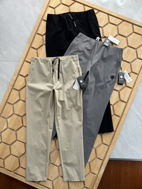 Luxury Descente Trousers Black Casual Collection