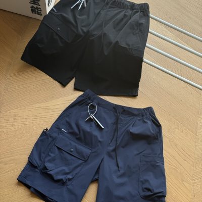 Luxury Nautica Shorts White Polyester Embroidered Luxury