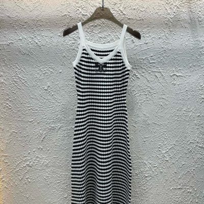 Luxury Celine Suspenders Knit Embroidered Collection