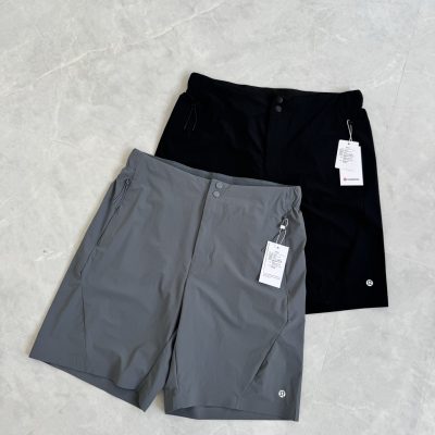 High Quality Lululemon Shorts Black Nylon Casual Collection