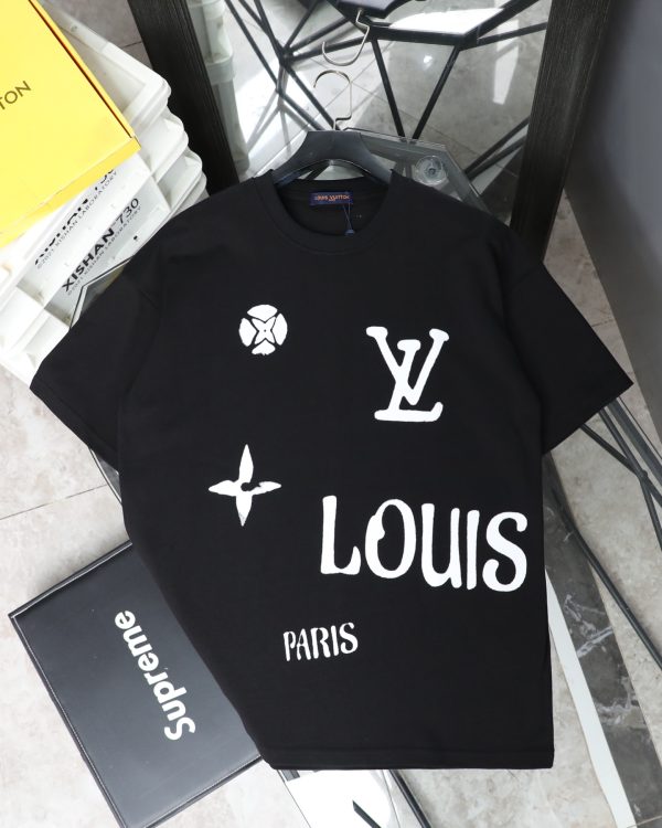 Premium Quality Louis Vuitton Short-Sleeved Shirt White Leather Classic Luxury