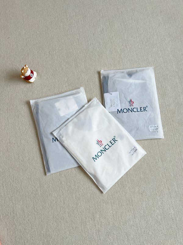 Premium Moncler Polo Shirt Black Logo Collection