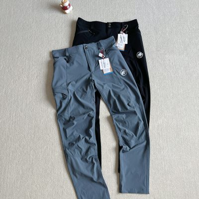 Luxury Mammut Trousers Black Breathable Style