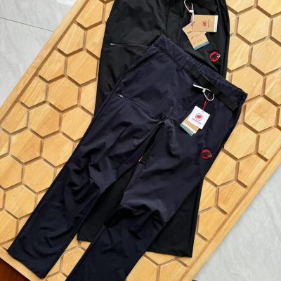 High Quality Mammut Trousers Red Classic Collection