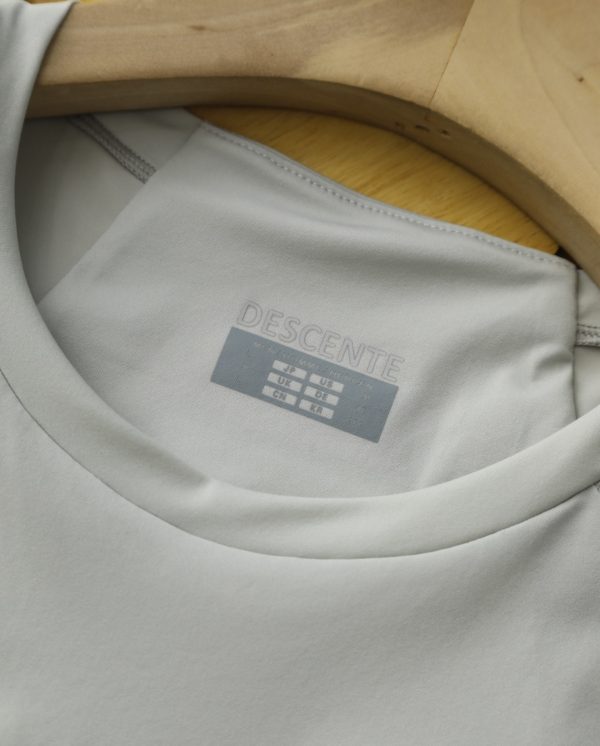 Premium Descente Short Sleeves Black Knit Casual Collection