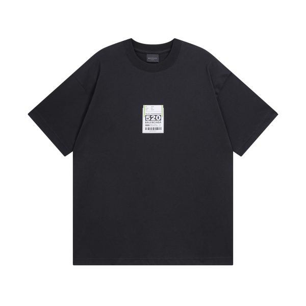 Premium Balenciaga Short Sleeves Cotton Print Collection