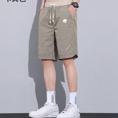 Best Selling Descente Shorts Black Breathable Style