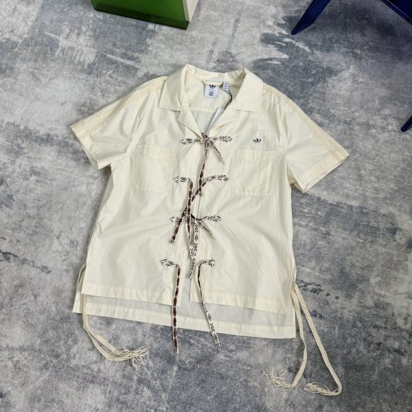 Premium Quality Adidas Short Sleeves Cream Cotton Collection