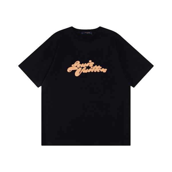 Luxury Louis Vuitton Short Sleeves Cotton Monogram Collection