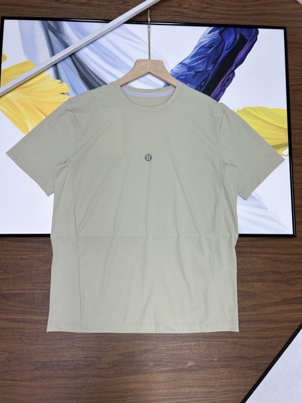 Premium Quality Lululemon Short Sleeves Black Silk Casual Collection