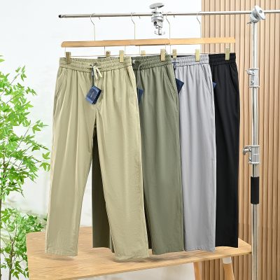 High Quality Prada Pants Black Logo Luxury