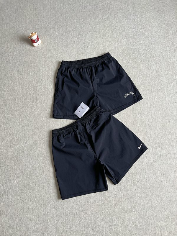 High Quality Nike Shorts Black Nylon Casual Luxury